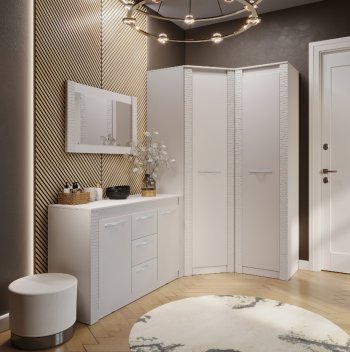 Набор мебели для прихожей Монако Кашемир (модульный) (БТС) в Советском - sovetskij.mebel-e96.ru