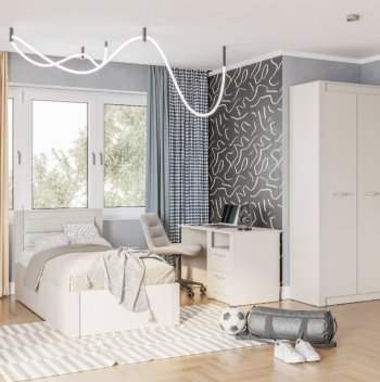 Спальный гарнитур Монако Кашемир (модульный) (БТС) в Советском - sovetskij.mebel-e96.ru