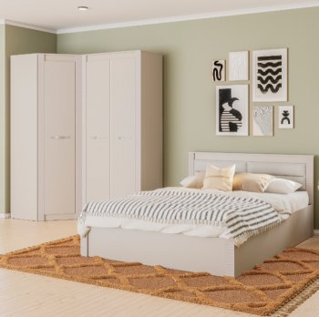 Спальный гарнитур Монако Кашемир (модульный) (БТС) в Советском - sovetskij.mebel-e96.ru