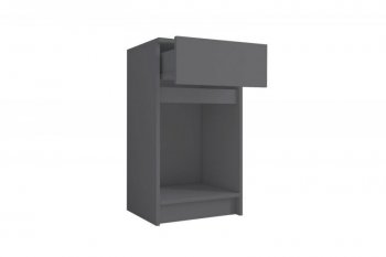 Тумба для обуви с 1ящ. Мори МПТ400 графит (ДСВ) в Советском - sovetskij.mebel-e96.ru