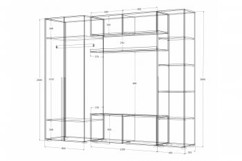 Стенка Норден (Зарон) в Советском - sovetskij.mebel-e96.ru