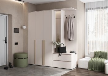 Прихожая Норд+Шкаф 1200, кашемир (Миф) в Советском - sovetskij.mebel-e96.ru