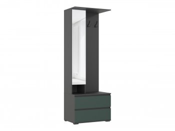 Прихожая Норд графит/изумруд (Миф) в Советском - sovetskij.mebel-e96.ru