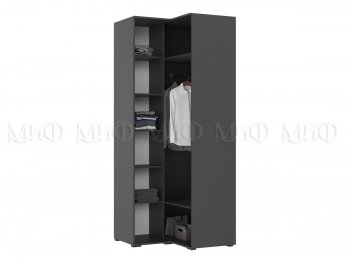 Шкаф угловой Норд графит/изумруд (Миф) в Советском - sovetskij.mebel-e96.ru
