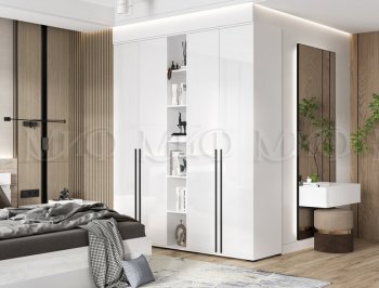 Шкаф Норд+ пенал открытый (Миф) в Советском - sovetskij.mebel-e96.ru | фото