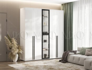 Шкаф Норд+ пенал со стеклом (Миф) в Советском - sovetskij.mebel-e96.ru
