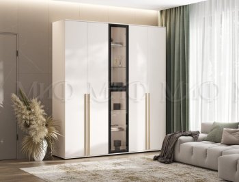 Шкаф Норд+ пенал со стеклом (Миф) в Советском - sovetskij.mebel-e96.ru | фото