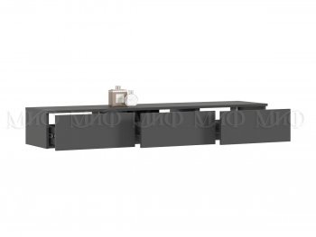 Стенка Норд-2 графит (Миф) в Советском - sovetskij.mebel-e96.ru