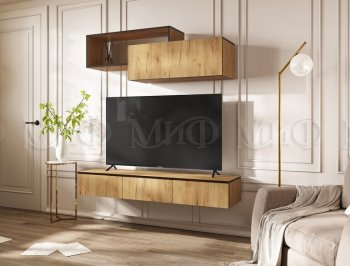 Стенка Норд-2 дуб крафт (Миф) в Советском - sovetskij.mebel-e96.ru
