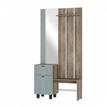 Прихожая Олива шарли бриз софт, модульная (БТС) в Советском - sovetskij.mebel-e96.ru