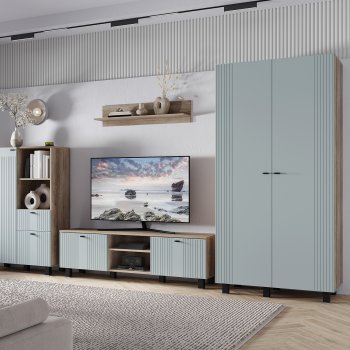 Тумба под ТВ Олива ТБ-09 шарли бриз (БТС) в Советском - sovetskij.mebel-e96.ru