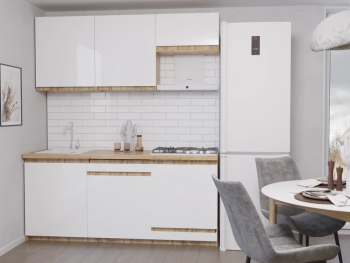 Кухонный гарнитур 1800 мм Ольвия-8 (Росток) в Советском - sovetskij.mebel-e96.ru