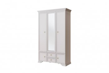 Шкаф распашной ШР 3 - 1 зеркало (БМ) в Советском - sovetskij.mebel-e96.ru