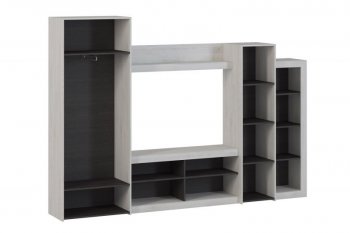 Стенка OSKAR4 сосна белая (Генезис) в Советском - sovetskij.mebel-e96.ru