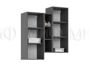 Стенка Оскар комп.2 графит (Миф) в Советском - sovetskij.mebel-e96.ru