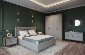 Спальный гарнитур Палермо модульный (СБК) в Советском - sovetskij.mebel-e96.ru