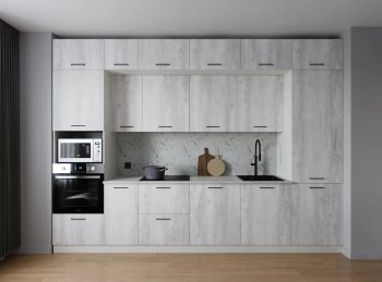 Кухонный гарнитур Пайн 3400 мм (Санвут) в Советском - sovetskij.mebel-e96.ru