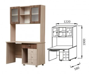 ПМ-1 стол письменный Юниор-6 в Советском - sovetskij.mebel-e96.ru