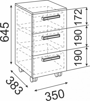 Подростковая мебель Волкер модульная (Риннер) в Советском - sovetskij.mebel-e96.ru