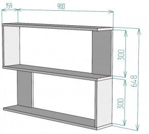 Полка S32 (ДСС) в Советском - sovetskij.mebel-e96.ru