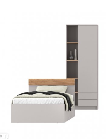 Кровать Прайм кашемир (Олмеко) в Советском - sovetskij.mebel-e96.ru