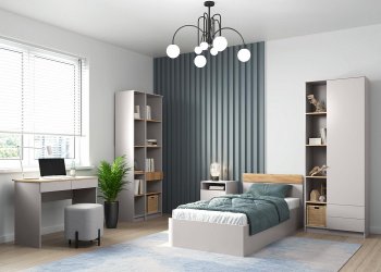 Набор детской мебели Прайм модульный (Олмеко) в Советском - sovetskij.mebel-e96.ru