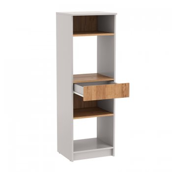 Стеллаж 89.20 Прайм (низкий с ящиком) (Олмеко) в Советском - sovetskij.mebel-e96.ru