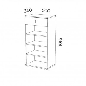 Прихожая Зетта (модульная) в Советском - sovetskij.mebel-e96.ru