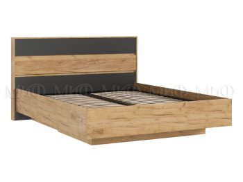 Кровать парящая Роджина с подсветкой, крафт/графит (Миф) в Советском - sovetskij.mebel-e96.ru