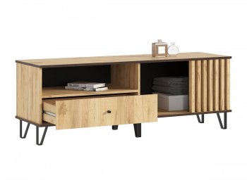 Тумба ТВ (1500) Роджина дуб крафт (Миф) в Советском - sovetskij.mebel-e96.ru