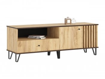 Тумба ТВ (1500) Роджина дуб крафт (Миф) в Советском - sovetskij.mebel-e96.ru