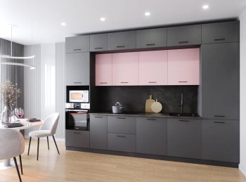 Кухонный гарнитур Роза 3400 мм (Санвут) в Советском - sovetskij.mebel-e96.ru
