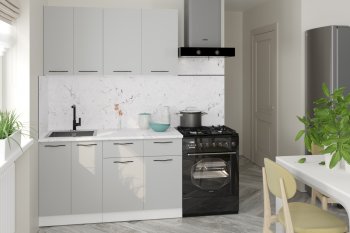 Кухонный гарнитур Шелли макси 1400 мм (Герда) в Советском - sovetskij.mebel-e96.ru