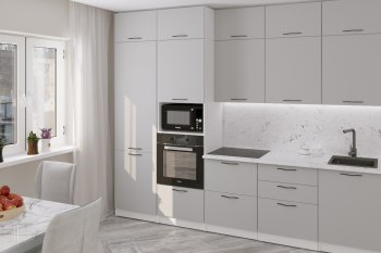 Кухонный гарнитур Шелли макси 3000 мм (Герда) в Советском - sovetskij.mebel-e96.ru