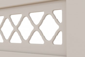 Кровать из массива Шейла льняной (БМ) в Советском - sovetskij.mebel-e96.ru