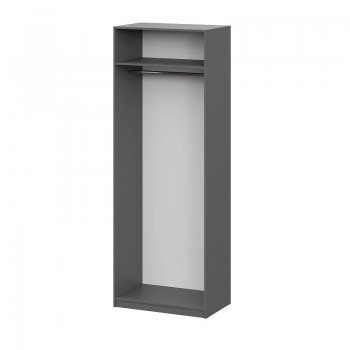 Шкаф 800 мм 2-х ств ШК-5 графит (Арника) в Советском - sovetskij.mebel-e96.ru