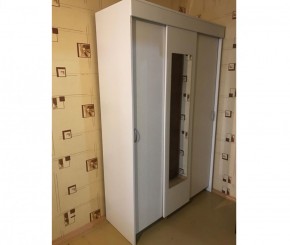 Шкаф-купе Бася 1300 (Белый) в Советском - sovetskij.mebel-e96.ru