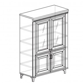 Шкаф многоцелевой Марлен 495 (Яна) в Советском - sovetskij.mebel-e96.ru