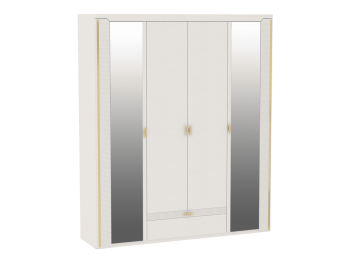 Спальный гарнитур Сиде Белый, модульный (СБК) в Советском - sovetskij.mebel-e96.ru