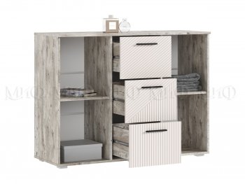 Комод Сильвия, дуб юкон/кашемир (Миф) в Советском - sovetskij.mebel-e96.ru