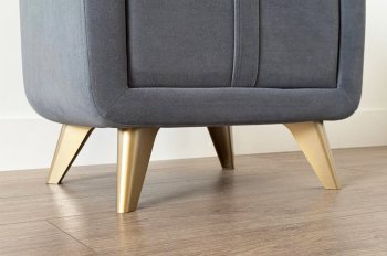 Тумба прикроватная Софи 2 графит (Мебельсон) в Советском - sovetskij.mebel-e96.ru