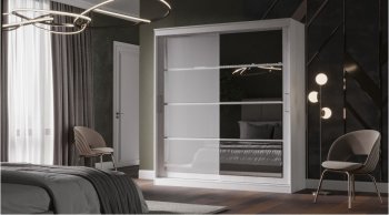 Шкаф-купе 2000 мм Соната Анкор светлый (Лин) в Советском - sovetskij.mebel-e96.ru