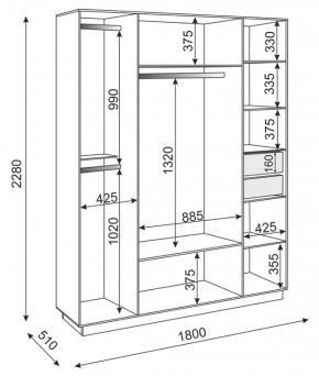 Спальный гарнитур Тиффани модульный (Риннер) в Советском - sovetskij.mebel-e96.ru