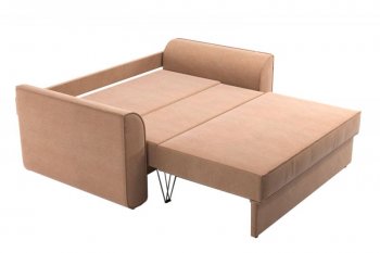 Диван-кровать 1800 мм Спейс 1.4 (велюр Вивальди 22 (св. коричневый) (Софт) в Советском - sovetskij.mebel-e96.ru