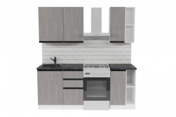 Кухонный гарнитур Сюита медиум 1400 мм (Герда) в Советском - sovetskij.mebel-e96.ru