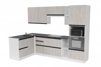 Кухонный гарнитур Сюита мега прайм 1500*2700 мм (Герда) в Советском - sovetskij.mebel-e96.ru