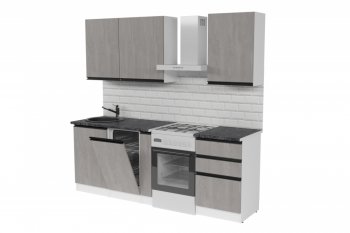 Кухонный гарнитур Сюита стандарт 1600 мм (Герда) в Советском - sovetskij.mebel-e96.ru