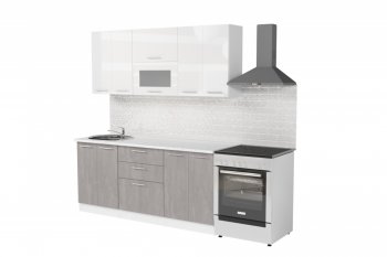 Кухонный гарнитур Терция макси 2 1800 мм (Герда) в Советском - sovetskij.mebel-e96.ru