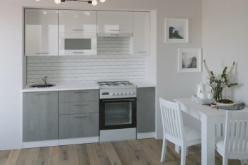Кухонный гарнитур Терция ультра 2000 мм (Герда) в Советском - sovetskij.mebel-e96.ru