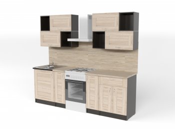 Кухонный гарнитур Томилла макси 5 1800 мм (Герда) в Советском - sovetskij.mebel-e96.ru